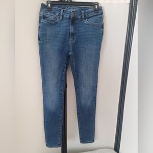 Arizona Women's Dark Blue Skinny Jeans Size 5 Hi Rise Jegging Denim Jeans